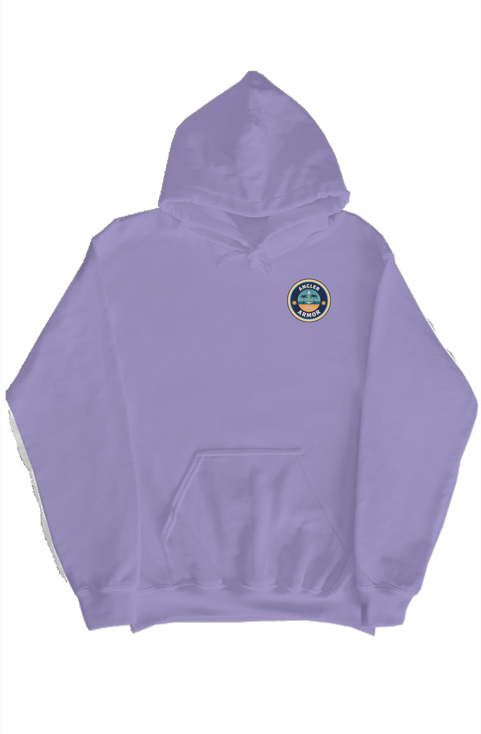 Angler Armor Violet Pullover Hoodie