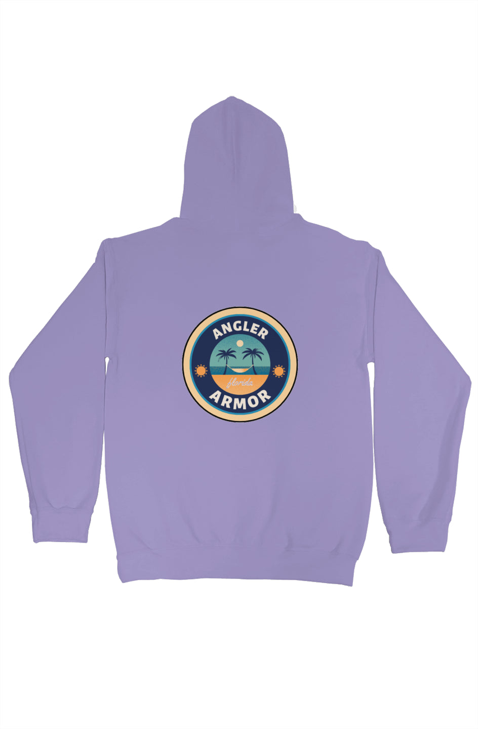 Angler Armor Violet Pullover Hoodie